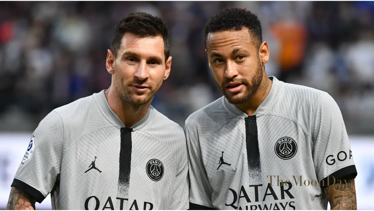 Lionel Messi and Neymar Jr PSG 