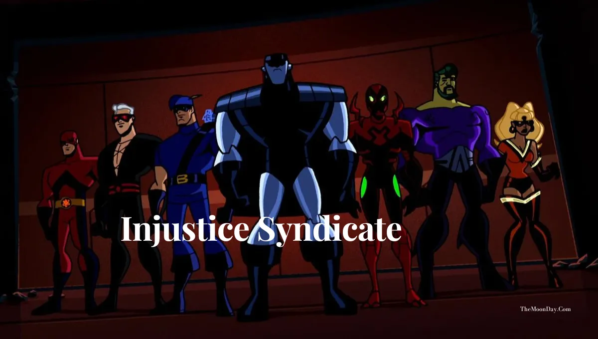 Animations Injustice Syndicate DC Comics