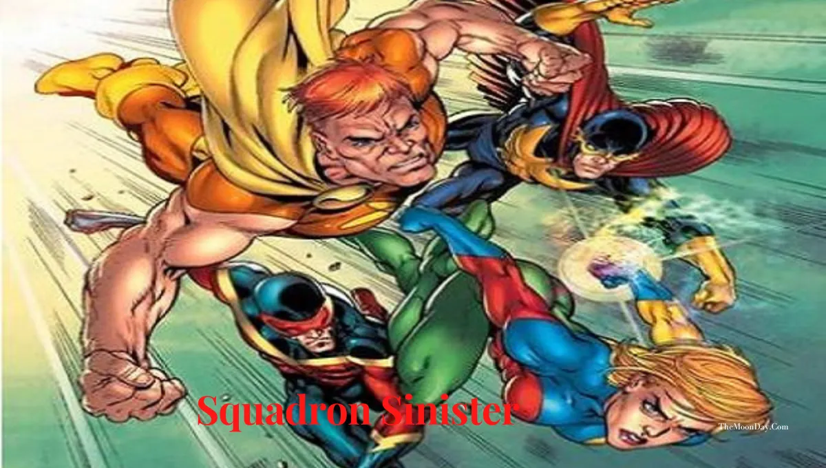 Animations Sinister Squadron DC Comics