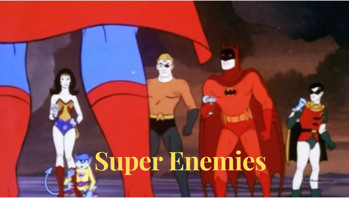 Animations Super Enemies DC Comics