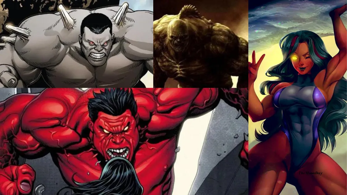 Top 10 Biggest Hulks in the Marvel Universe!