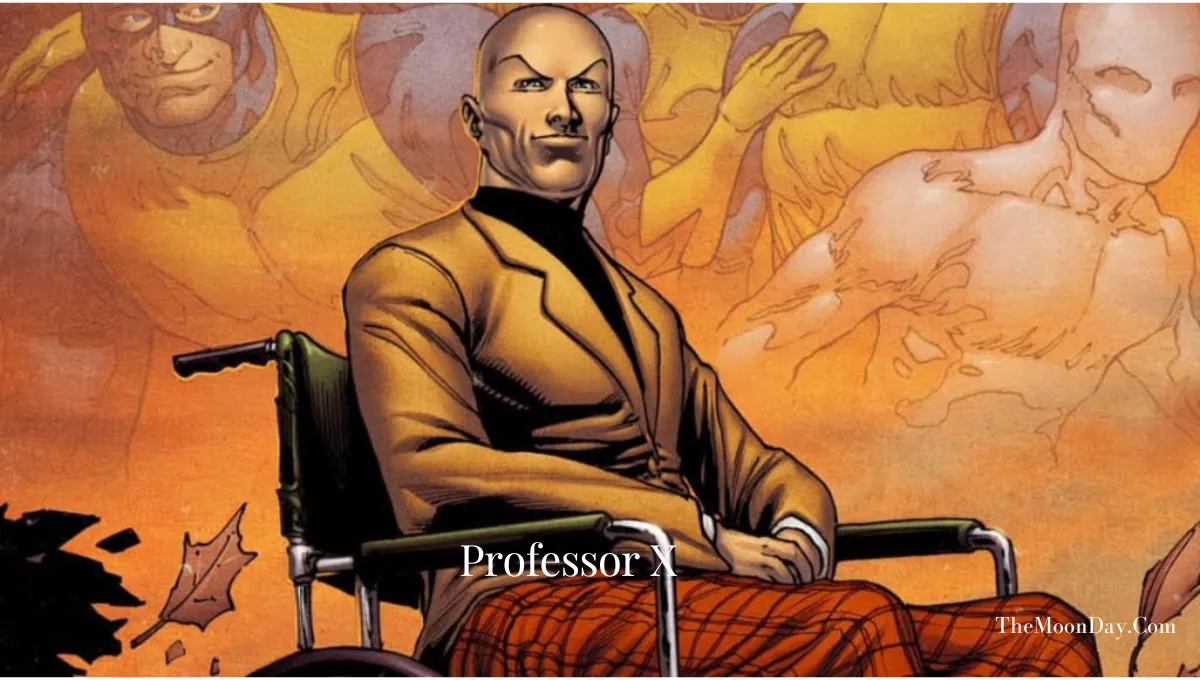 Professor X animation from marvel comics 