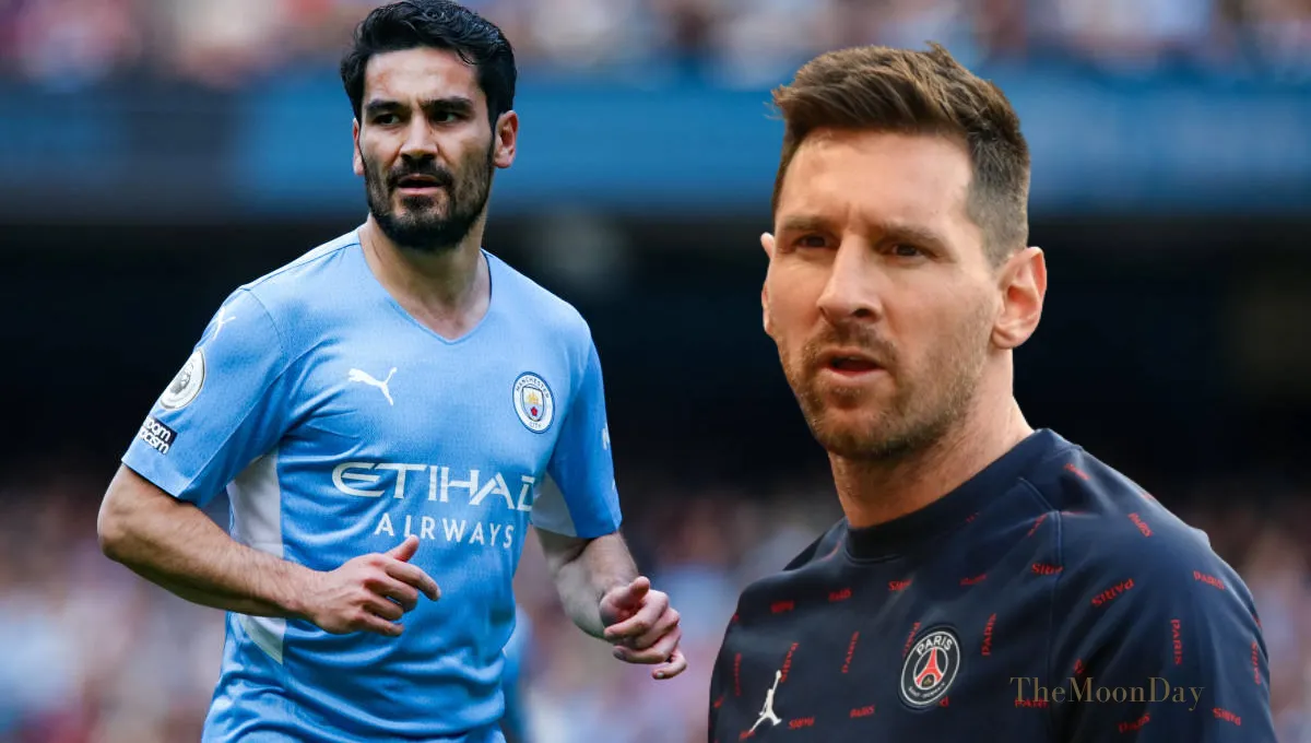 Ilkay Gundogan Lionel Messi 