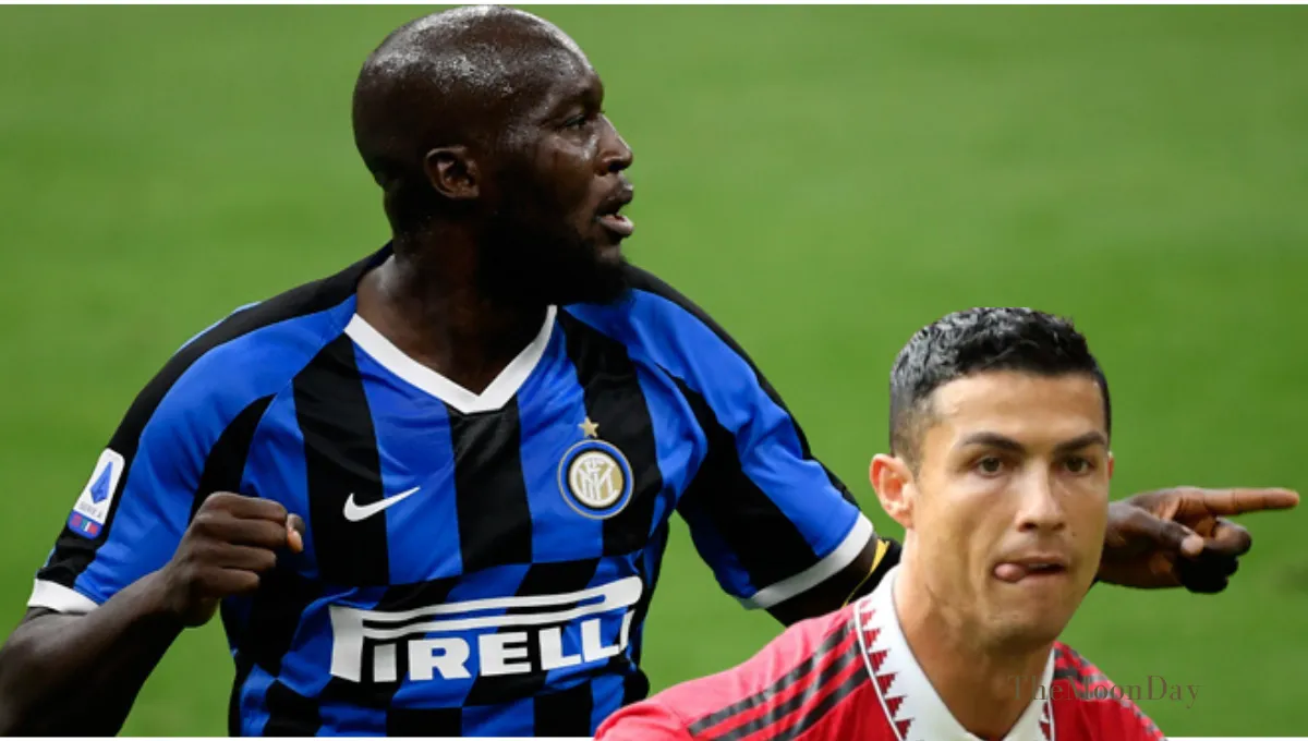 Romelu Lukaku and Cristiano Ronaldo 