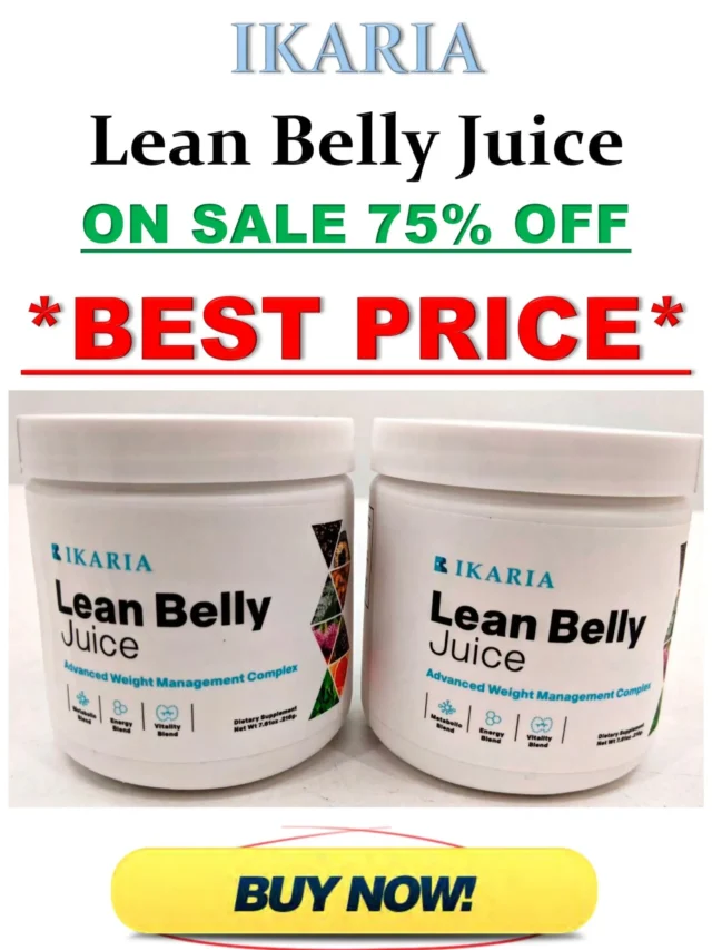 Ikaria Lean Belly Juice Weght Loss Supplement