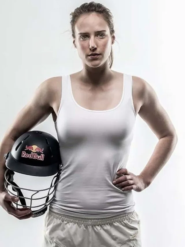 Ellyse Perry Australia Women Cricketer Photoshoot With White