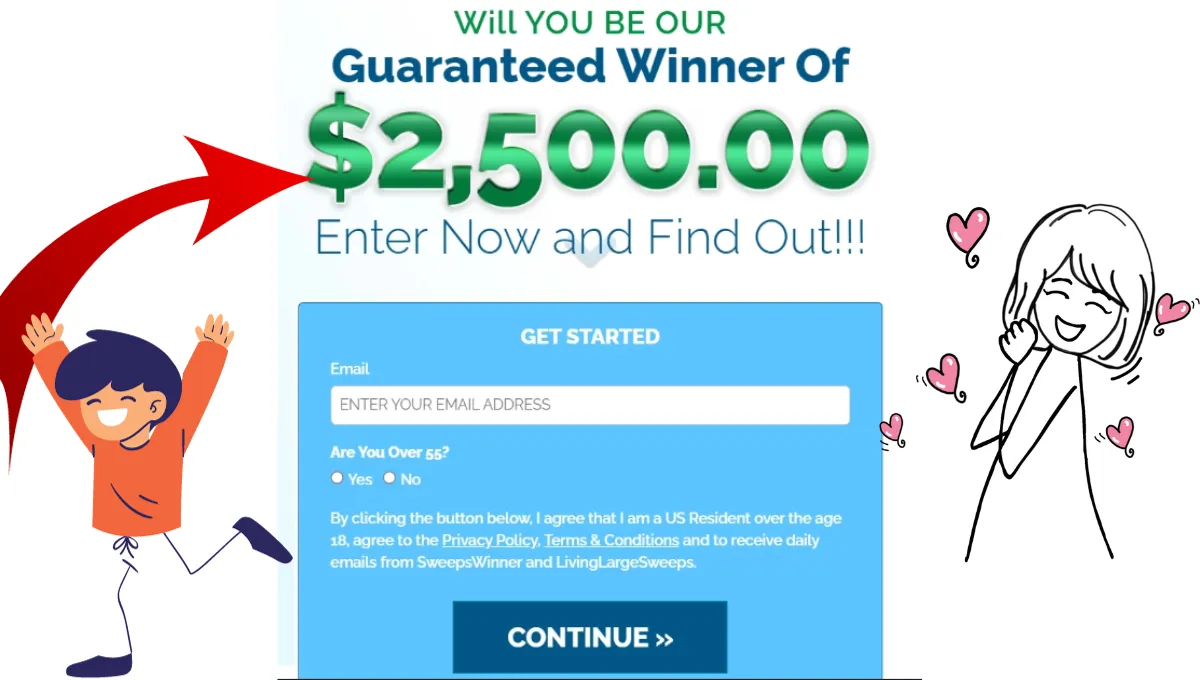 Discover Your Luck with $2,500 in Cash Rewards